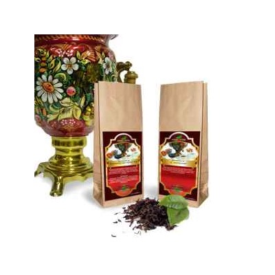 Ягодный смузи  (черный без ароматизаторов) Чай чёрный крупнолистовой, вишня, шиповник, лист земляники, душица, изюм