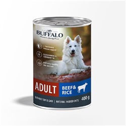 Mr.Buffalo корм для собак Говядина и Рис 400г консервы В402 (9) ВЫВОД