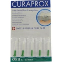 Curaprox CPS 11 Interdental 1,1-2,5mm Durchmesser (5 шт.) Курапрокс Зубная щётка 5 шт.