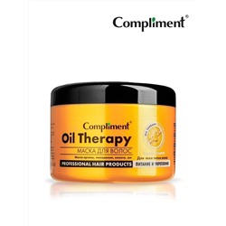 Комплимент Маска д/волос Oil Therapy с маслом арганы, кокоса и ши, питание и укрепление 500 мл