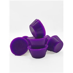Воск фиолетовый в малых формах 60 гр. для изготовления свечей