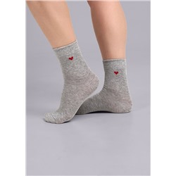 Носки детские для девочки CLE С1507 18-20 меланж серый