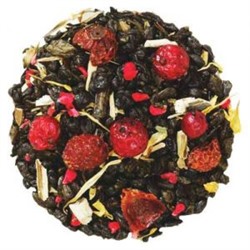 Чай зеленый "Здоровье  природы" Сочетание зеленого китайского чая, ягод боярышника, шиповника, рябины, смородины и малины с  лепестками календулы и сафлора, со сладким ароматом малины. 826