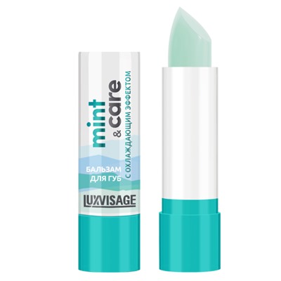 LUX visage LIP  Бальзам для губ mint & care с охлаждающим эффектом