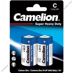 Бат. CAMELION "Super Heavy Duty" blue R14- 2шт.С с