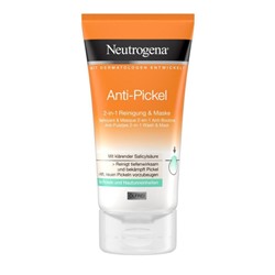 Neutrogena Reinigung & Maske quot;Anti-Pickel 2in1quot;  Очищение "Против прыщей 2в1"