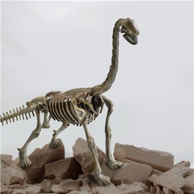 Набор для экспериментов KONIK Science «Раскопки ископаемых животных. Брахиозавр» SSE021