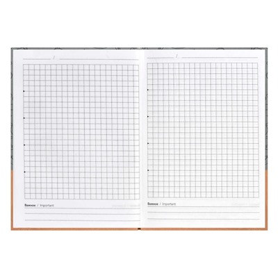 Записная книжка "Notebook" арт. 61481 ГРУСТНЫЙ КОТ / 120х170 мм, 80 л., твёрдый переплёт, полноцветная печать, УФ-лак выборочный , матовая ламинация. 65 г/м², печать в одну краску, клетка, недатированный,