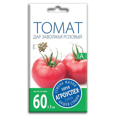 Л/томат Дар Заволжья розовый средний Д *0,2г (300)