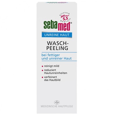 sebamed (себамед) Unreine Haut Wasch-Peeling 100 мл