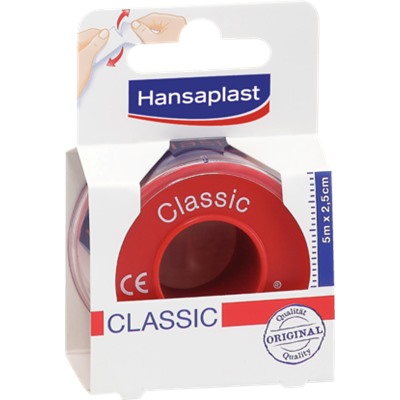 Hansaplast Фиксирующий пластырь классическая, 5 м