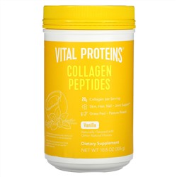 Vital Proteins, пептиды коллагена, ваниль и кокос, 305 г (10,8 унции)