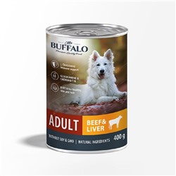 Mr.Buffalo корм для собак Говядина и Печень 400г консервы