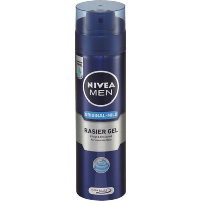 NIVEA Protect Shave Гель для Бритья для Сверхчувствительной Кожи с Витамином Е, 200 мл