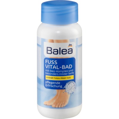 Balea (Балеа) Fuss Vital-Bad Соль для Ванночки для Ног с Лавандой для Снятия Напряжения 0,45 кг