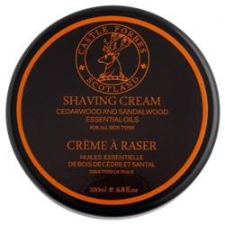 Castle Forbes Shaving Cream Cedarwood and Sandalwood  Крем для бритья Кедр и Сандал
