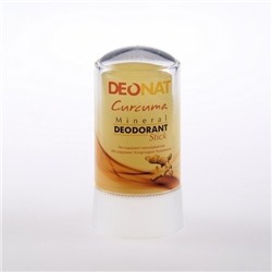Дезодорант-Кристалл "ДеоНат" с куркумой (стик желтый), 60 г