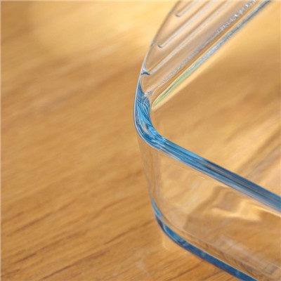 Форма для запекания и выпечки из жаропрочного стекла Borcam, 1,04 л, 21×16,5 см, без крышки