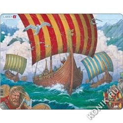 Пазл Larsen «Корабли викингов», 64 эл. FI6