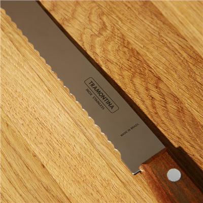 Нож кухонный Tradicional, для хлеба, лезвие 17,5, сталь AISI 420