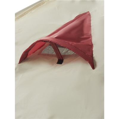 Палатка туристическая Atemi BAIKAL 2B, двухместная, цвет серый/красный