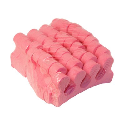 Severina. № 737 Мягкие разделители для пальцев ног одноразовые (10 шт. в упаковке) розовые.