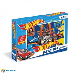 Пазл 104. Hot Wheels Соперники