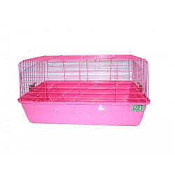 Клетка для кролика в комплекте кормушка для сена 60*36*32 см, №1  ДКкR1