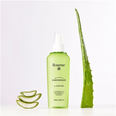 Rosense Rosenwasser mit Aloe Vera  Розовая вода с алоэ вера