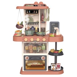 Детская игровая кухня Funky Toys Cooking Studio, цвет бежевый, 43 предмета, 51.5х23.5х72 см   969493