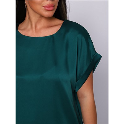 Блуза "Силк"_О170/зеленый