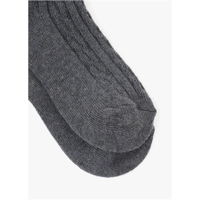 Носки серые теплые, 1 пара