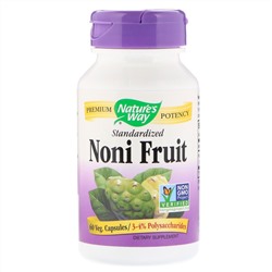 Nature's Way, Noni Fruit, 60 капсул в растительной оболочке