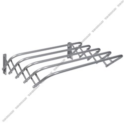Сушилка для белья настенная "гармошка" (90х45см), серебро (6/20)
