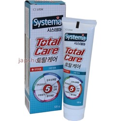 Systema Total Care Зубная паста, Комплексный уход, Мята, 120 гр(8806325617754)
