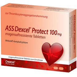 ASS (АСС) Dexcel Protect 100 mg 50 шт