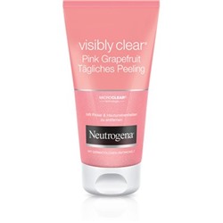 Neutrogena (Нойтрогена) visibly clear Pink Grapefruit Tagliches Peeling 150 мл