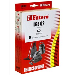 Мешки-пылесборники Filtero LGE 01 Standard, 5шт, бумажные