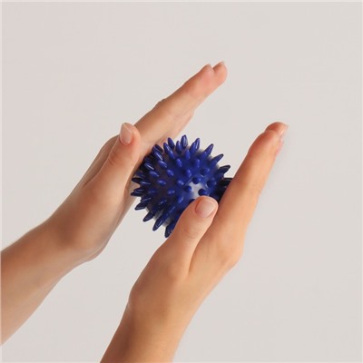 Массажный мяч универсальный, картонная коробка, d = 6,5 см, цвет МИКС