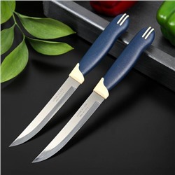 Нож кухонный для мяса Multicolor, лезвие 12,7 см, цена за 2 шт