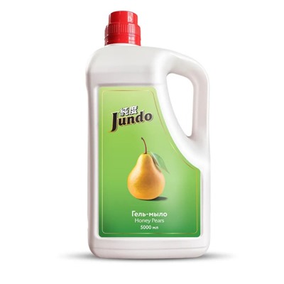Гель-мыло Jundo Honey Pears, с ароматом груши, с гиалуроновой кислотой, 5 л