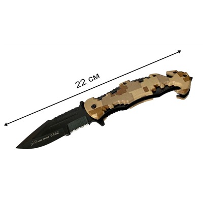 Складной нож со стеклобоем Lion Tools 9462 (Мексика) - отменный тактический нож для выживания и спасения в экстренных ситуациях №