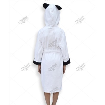 Махровый детский белый "Панда"
