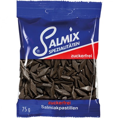 Salmix (Салмикс) Salmiakpastillen zuckerfrei 75 г