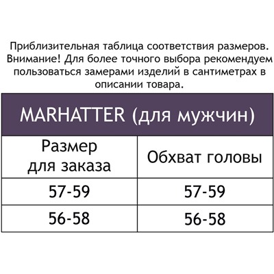 Мужская шапка Marhatter