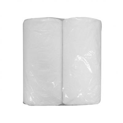 Полотенца бумажные FOCUS, двойная намотка в каждом рулоне, 2 слоя, 2 рулона