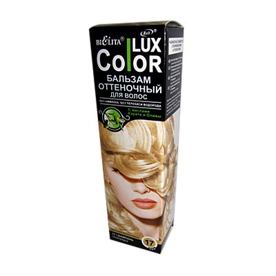 Белита Color Lux Бальзам оттеночный для волос 17 ШАМПАНЬ 100мл