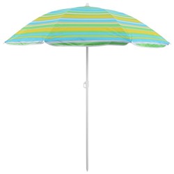 Зонт пляжный «Модерн» с серебряным покрытием, d=160 cм, h=170 см, цвет МИКС