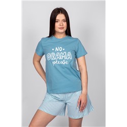 Пижама женская футболка+шорты 0932
