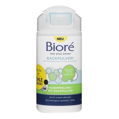 Biore Backpulver! Puderpeeling Порошок скраб с пищевой содой для сухой и жирной комбинированной кожи 125 г